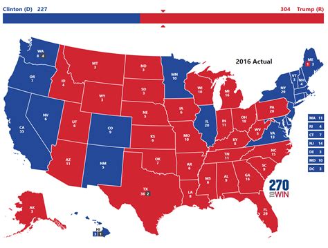 2016 election results by state|2016 Presidential Election Interactive Map .